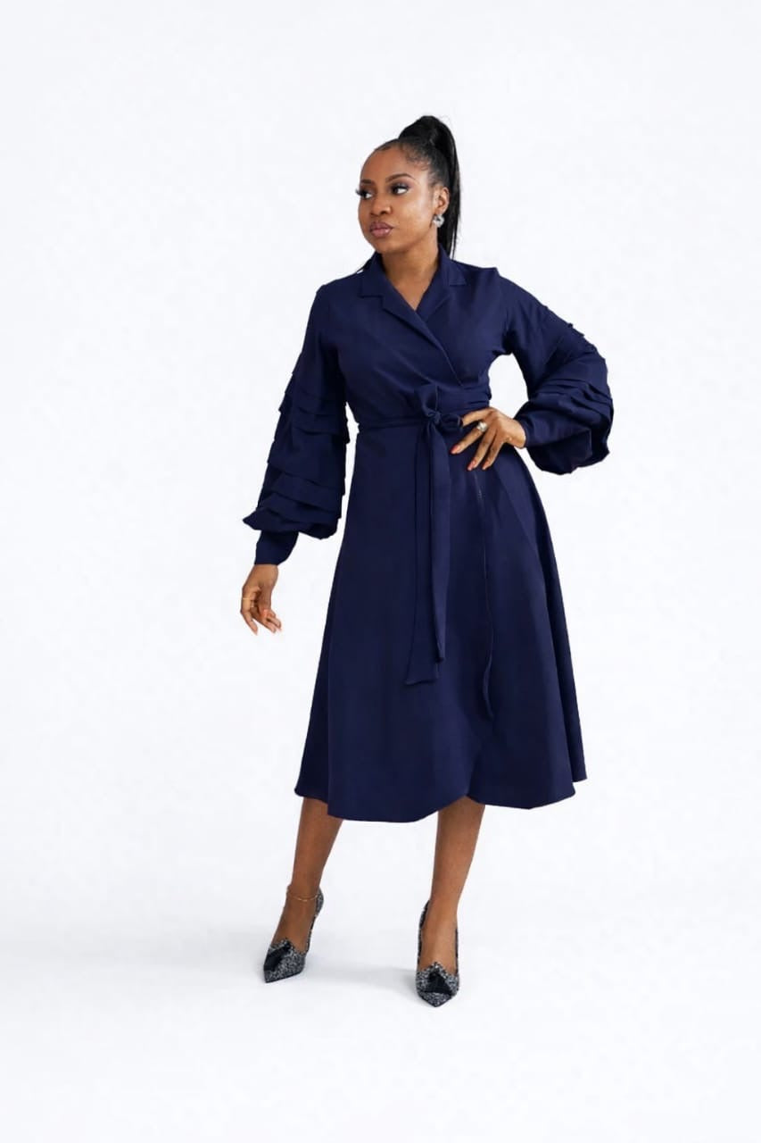 OYINDA WRAP DRESS