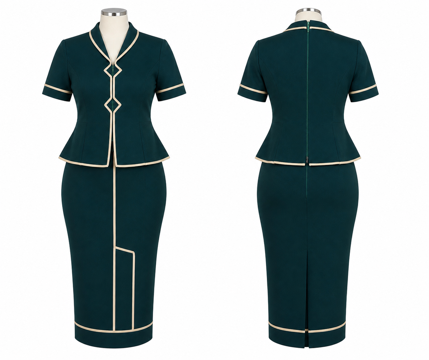 LYN SET (Emerald Green)
