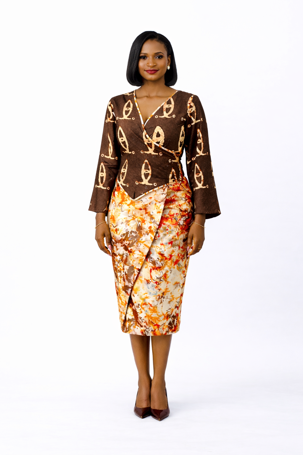 ÉLAN SEWA DRESS