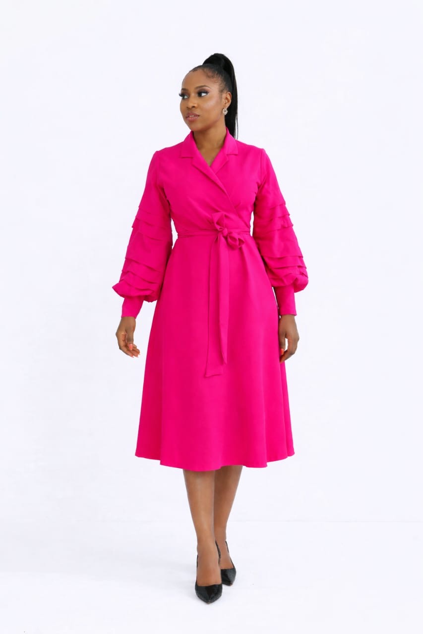 OYINDA WRAP DRESS