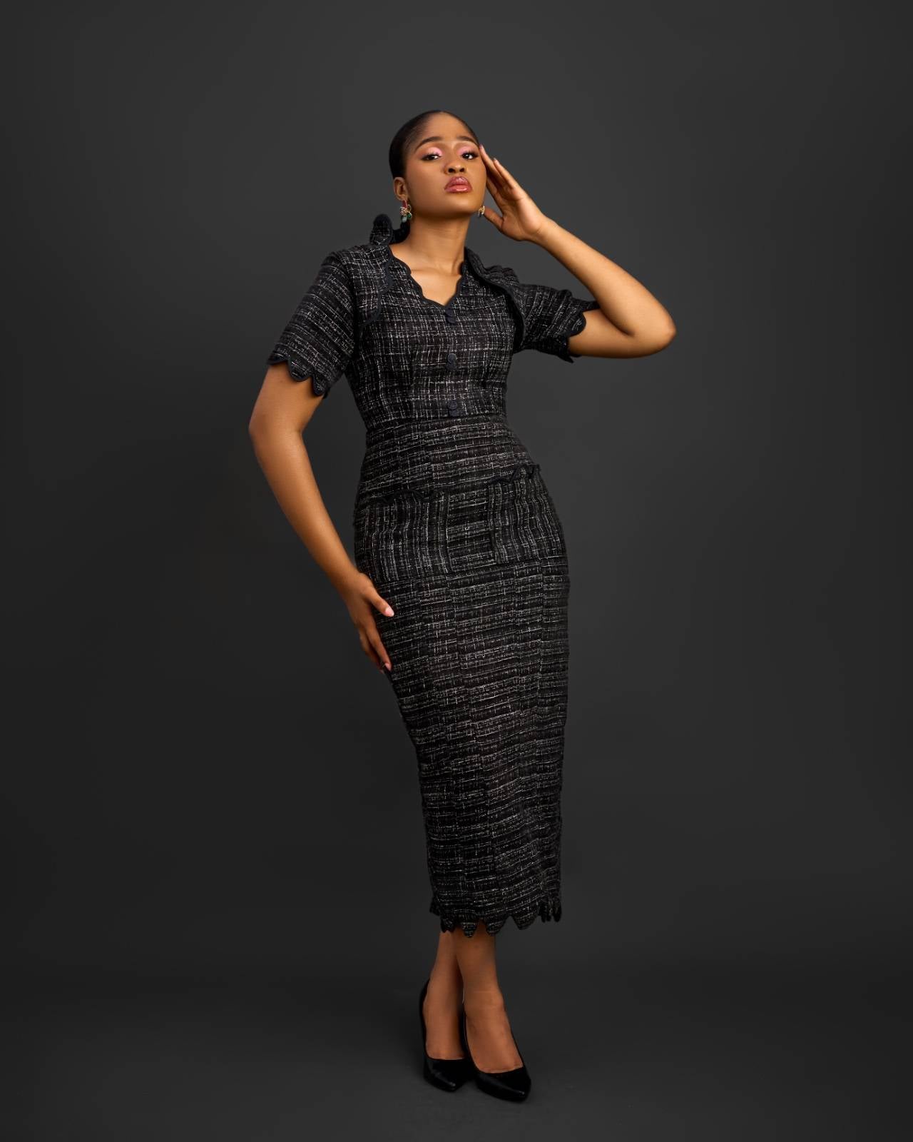 ELENA TWEED DRESS