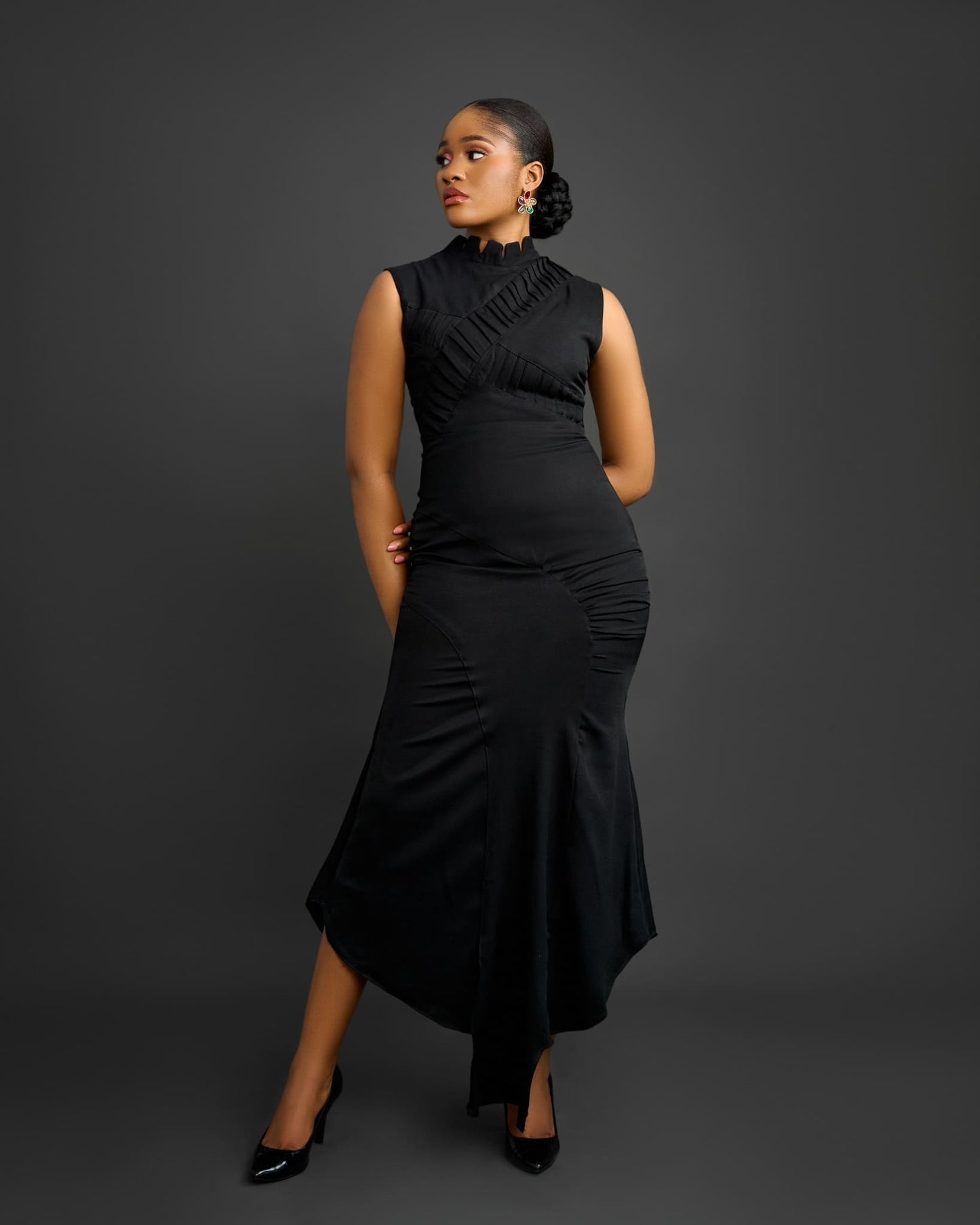 SAMANTHA BLACK DRESS
