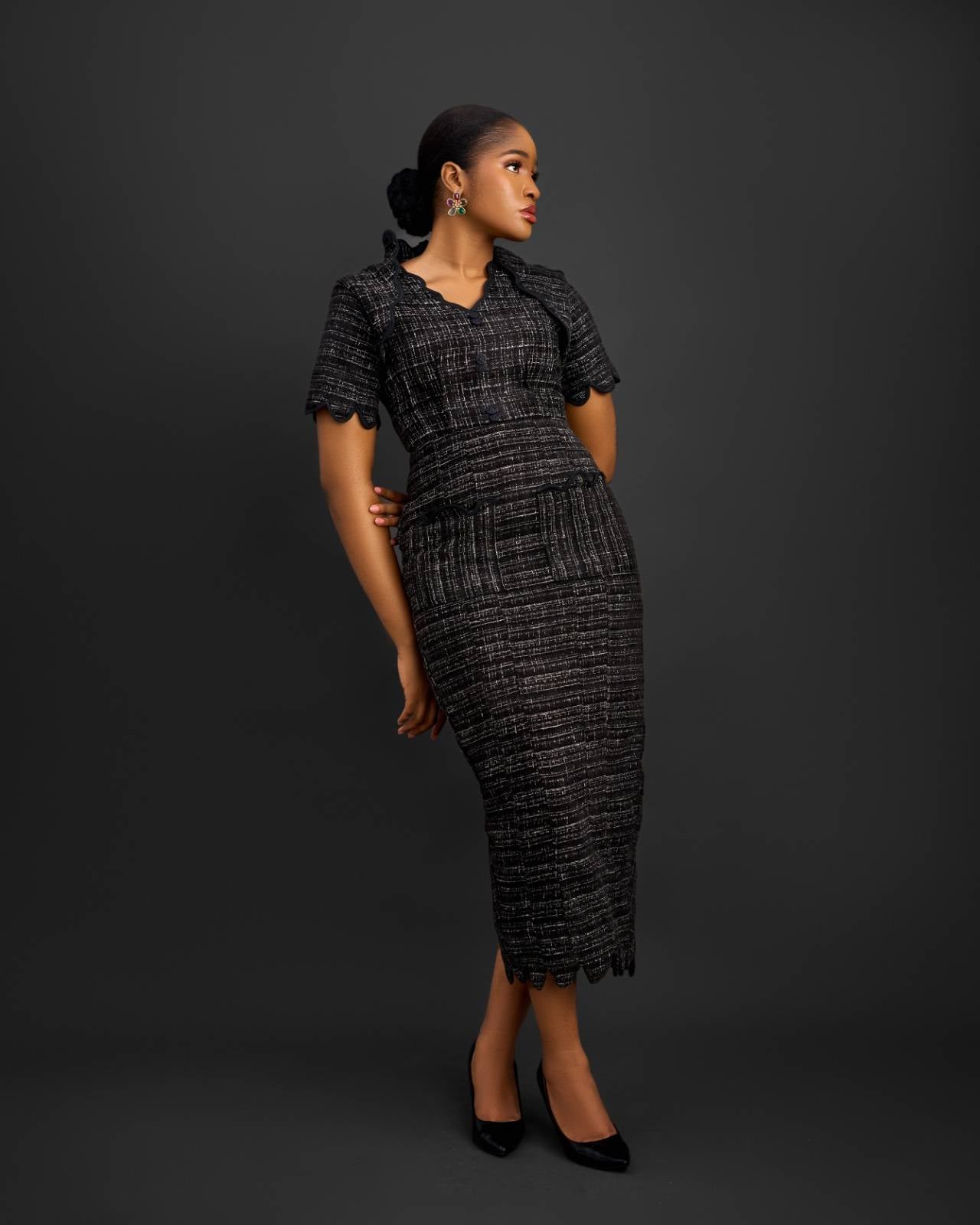 ELENA TWEED DRESS