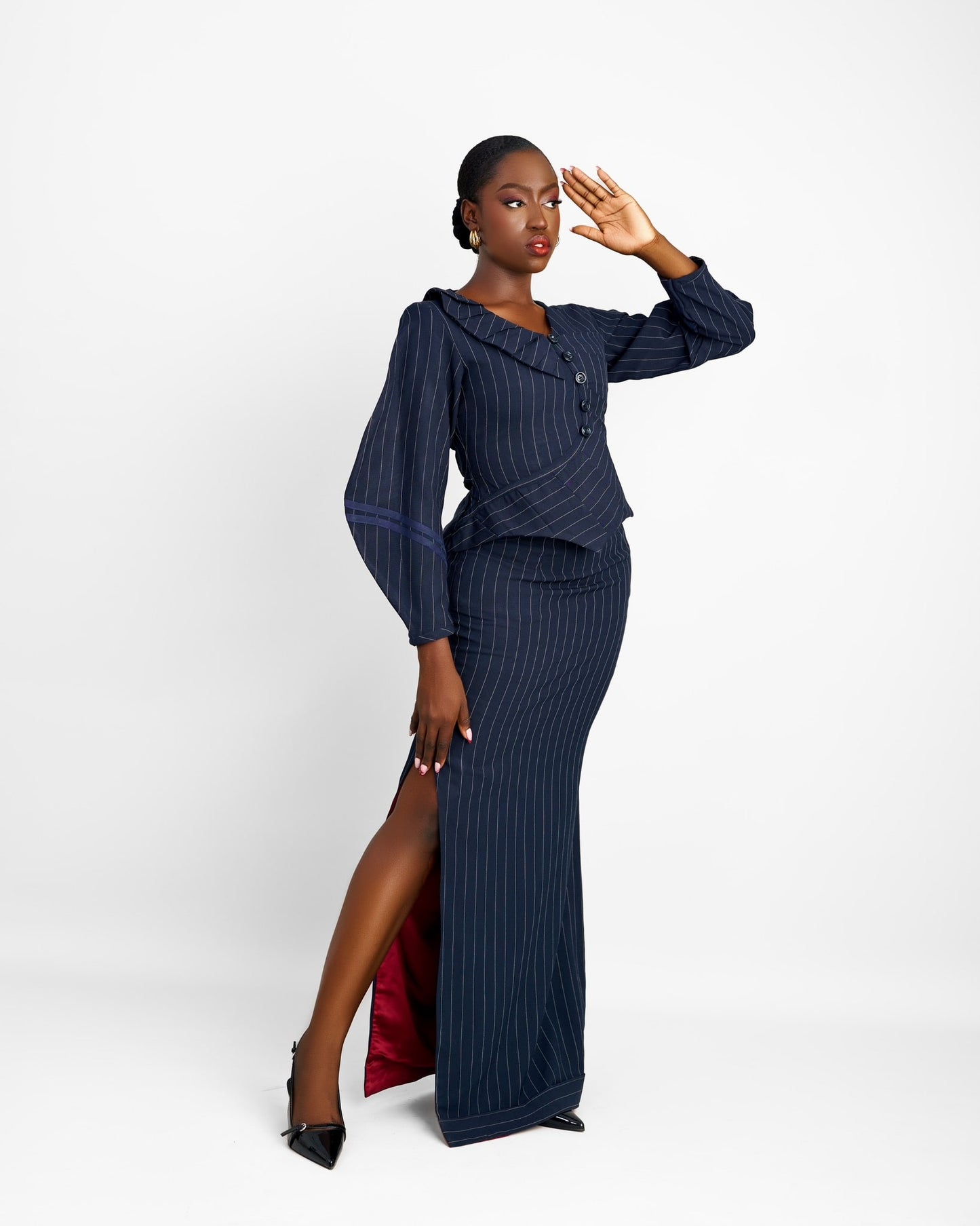 IRIS PINSTRIPE SET
